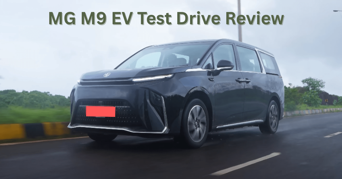 MG M9 EV Test Drive Review