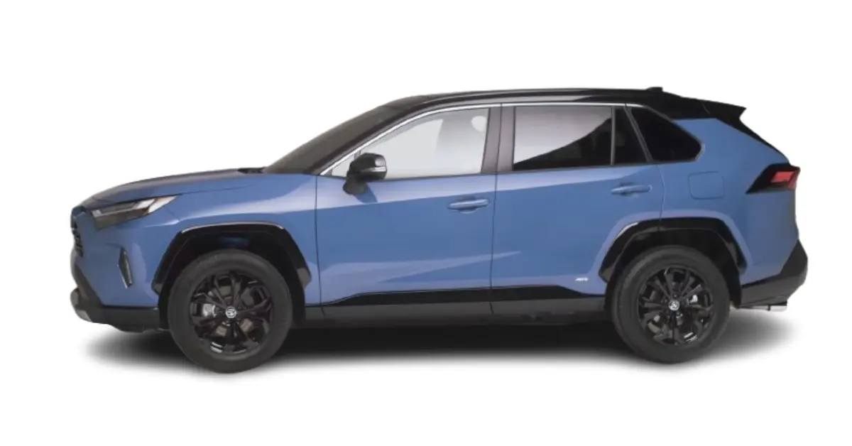 Toyota RAV4 2025 hybrid SUV front view
